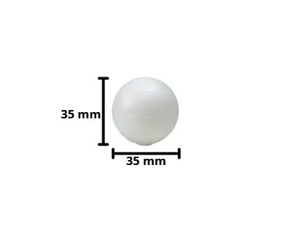BOLA ISOPOR 035MM